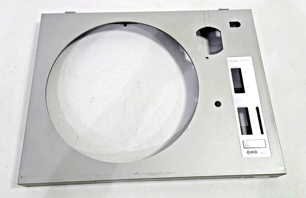 BIC 912 Via Series Turntable Main Body Shell (Top) Replacement Part